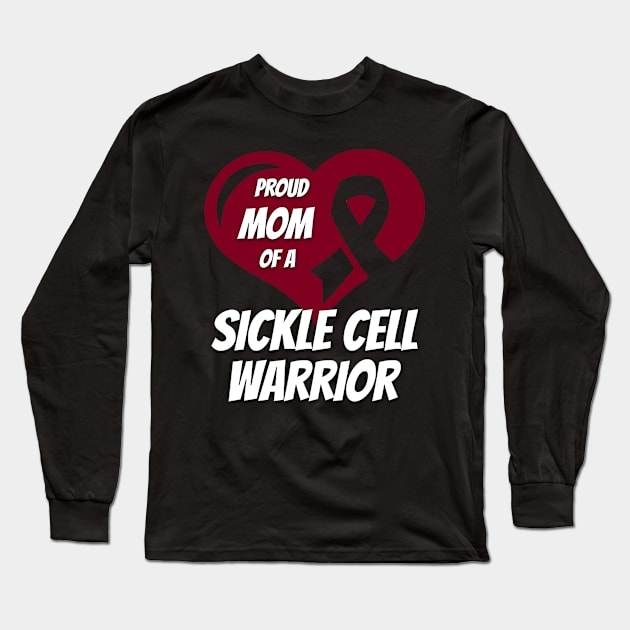 Sickle Cell Mom Long Sleeve T-Shirt by mikevdv2001